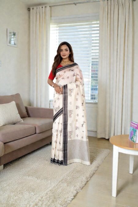 Tussar Silk saree